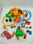 Playmobil 1.2.3 Spielset – Zoo mit 4 Figuren & 11 Tieren