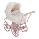 B-Ware Little Dutch Puppenwagen Kinderwagen Metall Soft Flowers Puppenbuggy Spielzeug