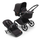 B-Ware Bugaboo Kinderwagen Sportwagen Fox Cub Komplett Set Schwarz Babywanne