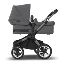B-Ware Bugaboo Kinderwagen Mono Babywagen Donkey 5 Grey Melange Erweiterbar