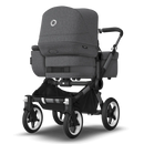 B-Ware Bugaboo Kinderwagen Mono Babywagen Donkey 5 Grey Melange Erweiterbar