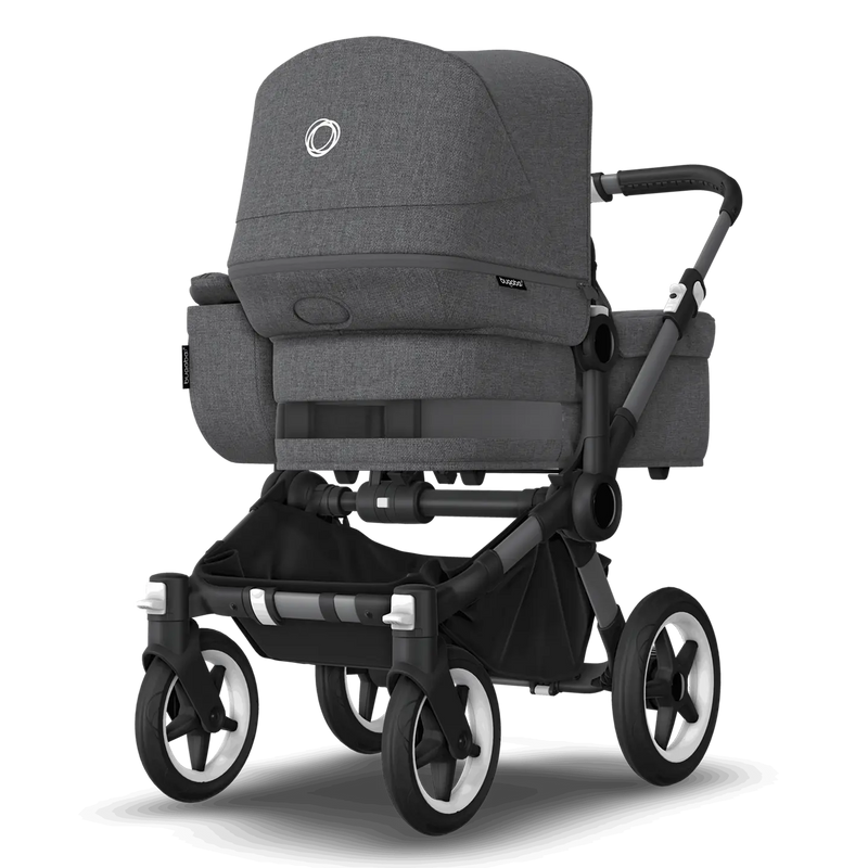 B-Ware Bugaboo Kinderwagen Mono Babywagen Donkey 5 Grey Melange Erweiterbar