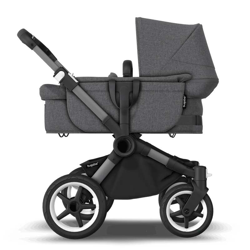 B-Ware Bugaboo Kinderwagen Mono Babywagen Donkey 5 Grey Melange Erweiterbar