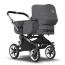 B-Ware Bugaboo Kinderwagen Mono Babywagen Donkey 5 Grey Melange Erweiterbar