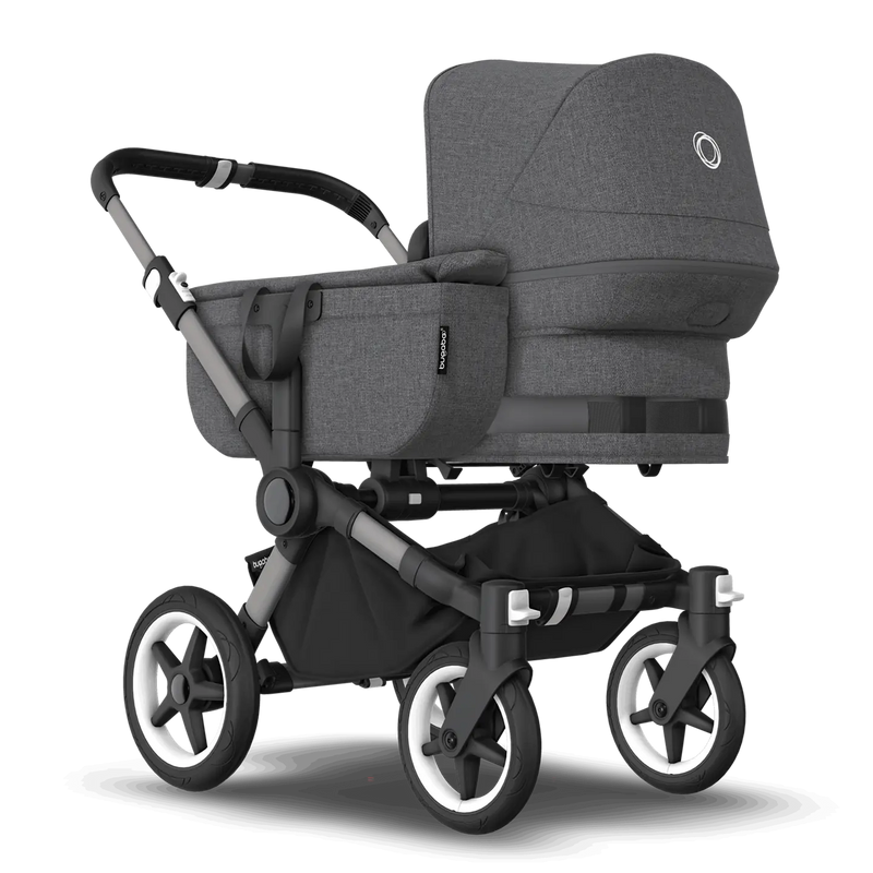 B-Ware Bugaboo Kinderwagen Mono Babywagen Donkey 5 Grey Melange Erweiterbar
