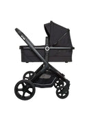 B-Ware Koelstra Komplettset Kinderwagen Buggy Schwarz Babywagen Groß Tragewanne