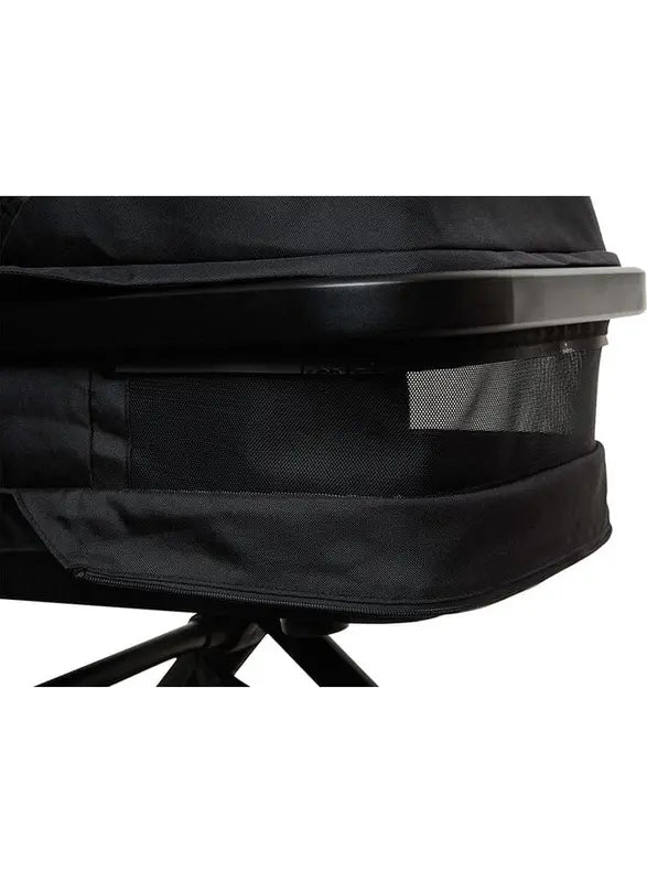 B-Ware Koelstra Komplettset Kinderwagen Buggy Schwarz Babywagen Groß Tragewanne