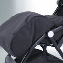 B-Ware Leclerc Magicfold Kinderwagen Fußsack Quick Fußwärmer Schwarz Zubehör Baby