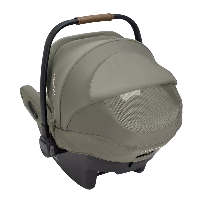 B-Ware Nuna Pipa Next Pine Babyschale Autositz I Size Neugeboreneneinsatz Memoryschaum