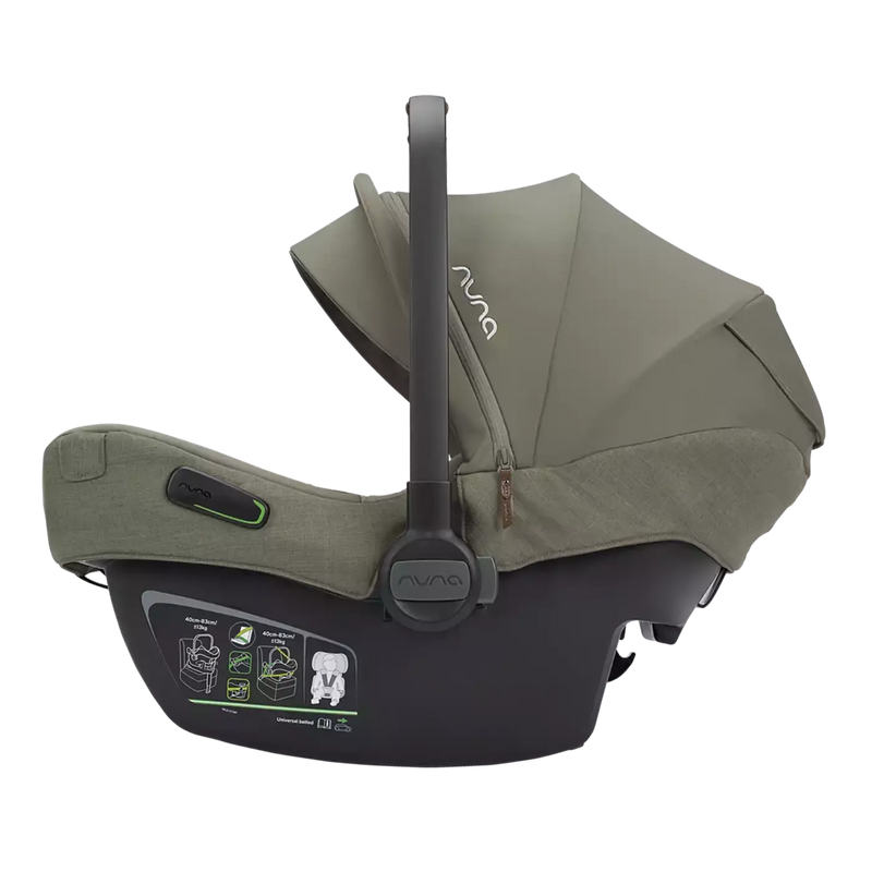 B-Ware Nuna Pipa Next Pine Babyschale Autositz I Size Neugeboreneneinsatz Memoryschaum