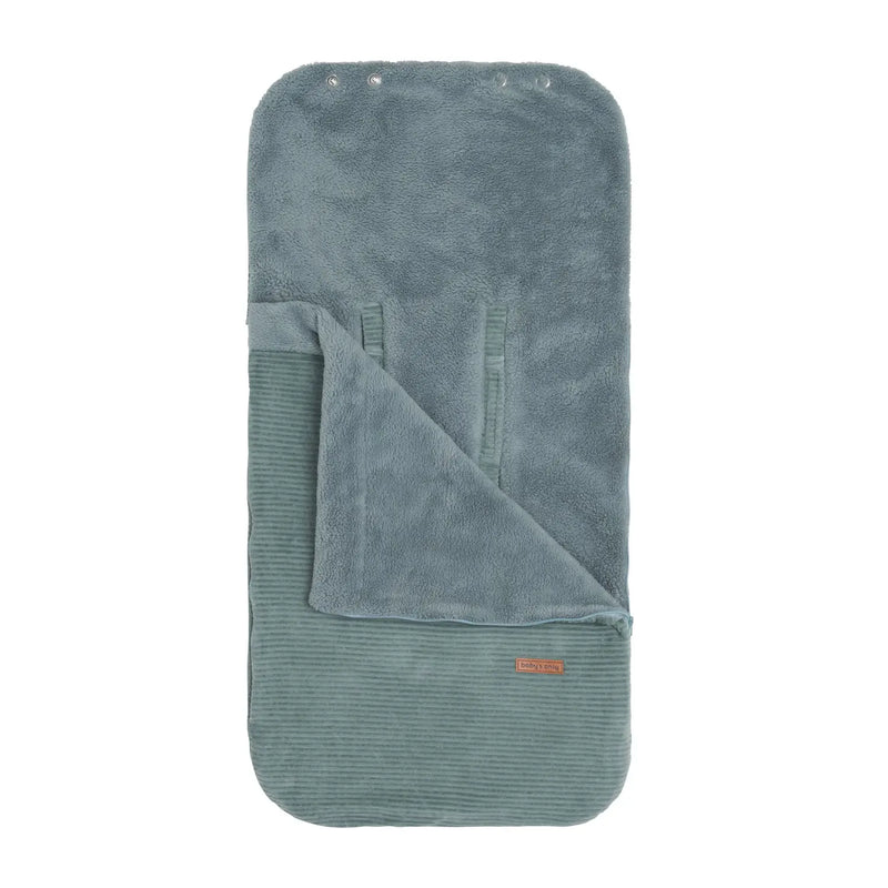 B-Ware Baby's Only Fußsack Autositz Babyschale 0 Plus Sense Meergrün 86x38 Cm Baumwolle