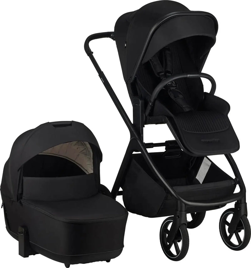 Easywalker Zoey Kombikinderwagen Schwarz – Robust & Kompakt bis 22kg