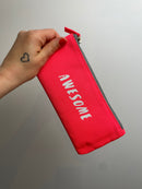 Textil Etui • Awesome neonorange • 10x21,5cm