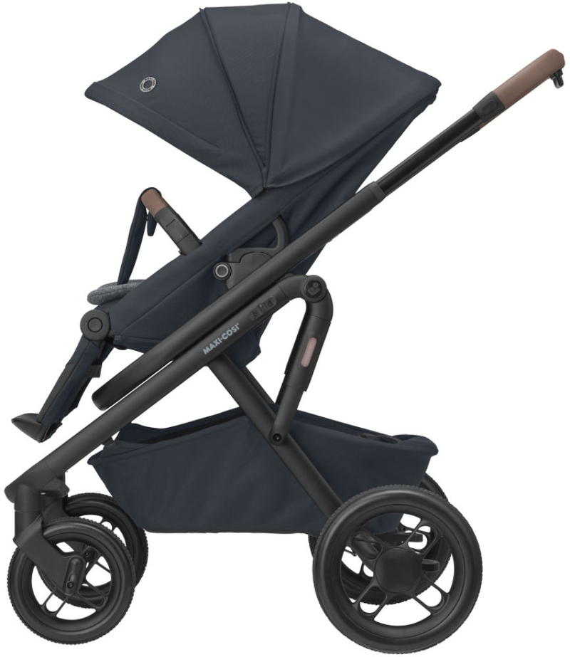 Maxi Cosi LILA XP+ PLUS Kombikinderwagen carrycot Essential Graphit Kinderwagen