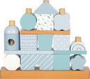 Small Foot Stapelhaus blau