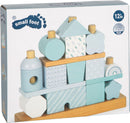 Small Foot Stapelhaus blau