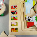 Ravensburger Bundle Holz Rasseln & Steckpuzzle Bauernhof