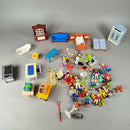 Playmobil Bundle Set von 21 Figuren, Möbel & Tiere