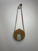 Runde Korb Handtasche