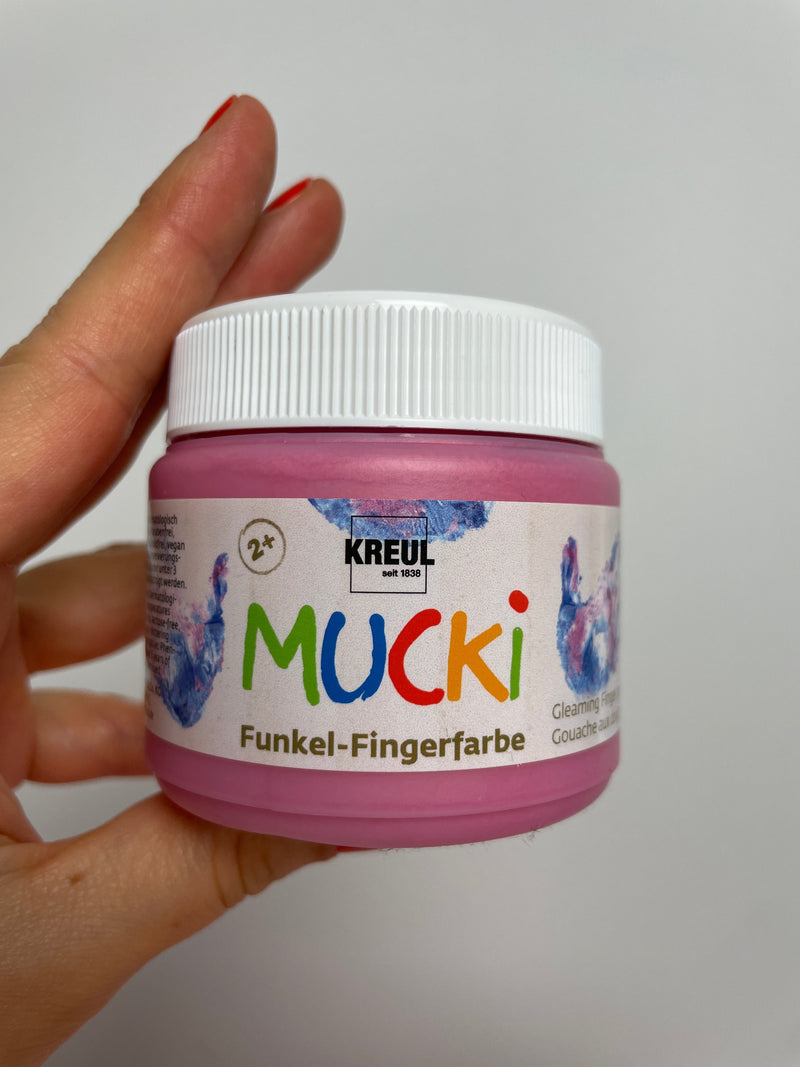 MUCKI • Funkel-Fingerfarbe