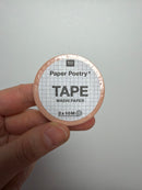 PAPER POETRY • TAPES IRISIEREND ROSA FLIEDER • 5MM 10M • 2 STÜCK