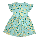 Mainio frill dress, flower | 146/152cm