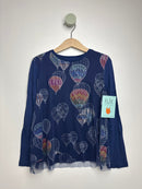 Langarmshirt mit Tüll • 122 • desigual