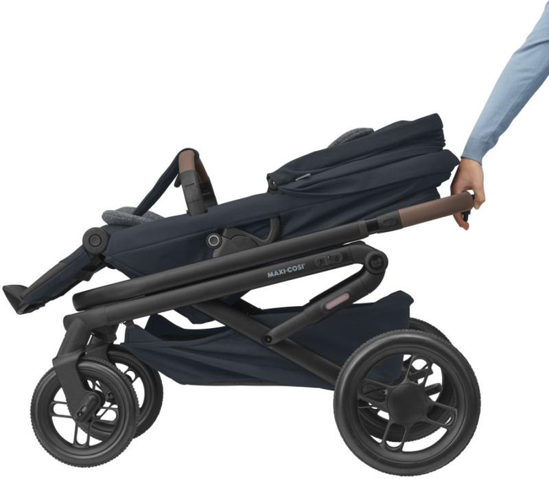 Maxi Cosi LILA XP+ PLUS combi stroller carrycot Essential Graphite stroller