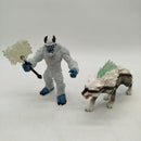 Schleich Bundle Eiswolf&Eisyeti Set von 2,gebraucht,ab 6 7 8 Jahre | ✅ geprüft 