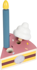 Small Foot Holz Geburtstagskuchen Spielzeug - schneidbar und bunt