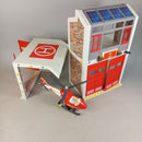 Playmobil 9462 Feuerwehrstation mit Hubschrauber & 4 Figuren