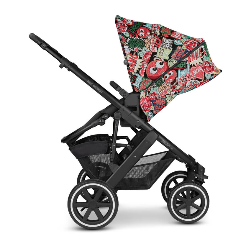 ABC Design Kombi-Kinderwagen Salsa 4 Air inkl. Babywanne Sportsitz Kinderwagen