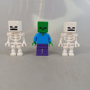 LEGO Bundle Minecraft 7x Minifiguren mit Zubehör