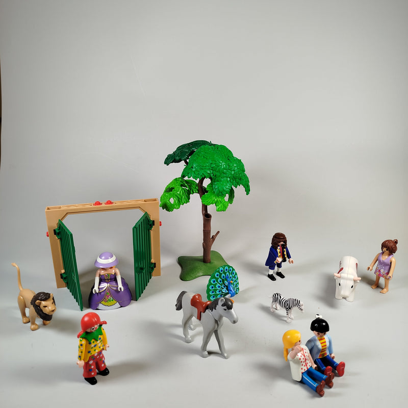 Playmobil parkset mit vielen tieren und 5227 set