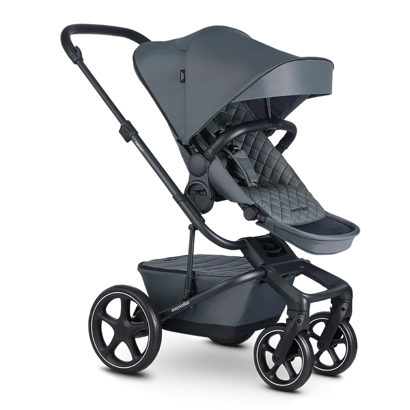 Easywalker Set Harvey⁵ Premium Kombi Kinderwagen Mineral Grey Mit Wanne B-Ware