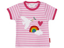 T-Shirts T-Shirts & Tops Kleidung Baby und Kinder T-Shirt Friedenstaube - gestreift Toby Tiger Front Image Last Season