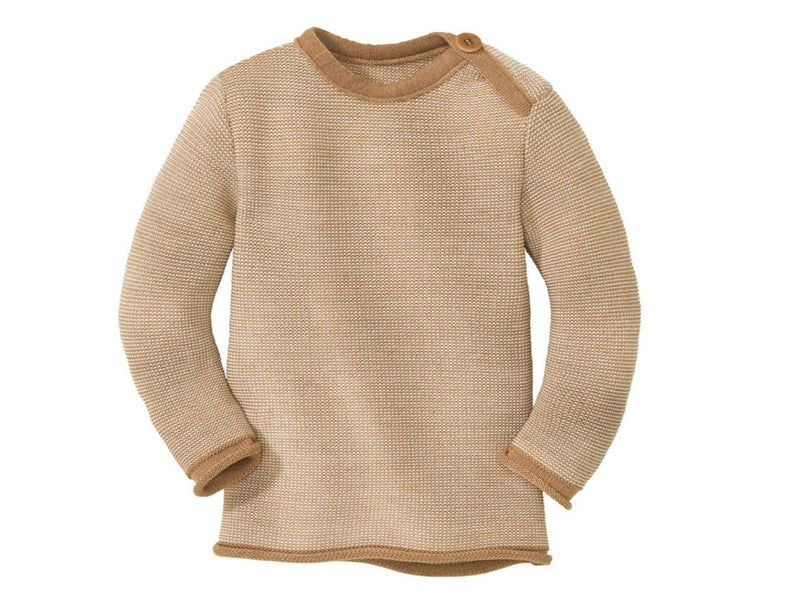 Pullover Pullover & Strickjacken Kleidung Pullover melange-karamell-natur Disana Front Image Last Season