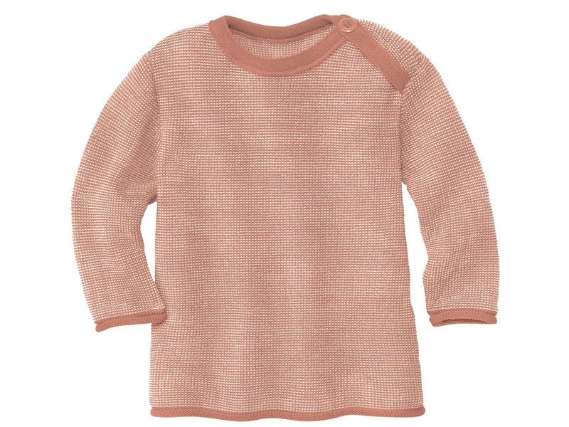 Pullover Pullover & Strickjacken Kleidung Pullover melange-rosé-natur* Disana Front Image Last Season