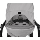 Gesslein Buggy S4 Air+ Design 545 mit Liegefunktion, klein zusammenklappbar, für große Kinder bis 25 kg, veganer Lederschieber cognac höhenverstellbar, Kinderwagen Sportwagen