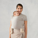 Ergobaby Babytragetuch für Neugeborene ab Geburt bis 11,3 kg, Aura Knit Tragetuch aus recycelten Stoffen, Elastisch und atmungsaktiv, Sling Wickelt...