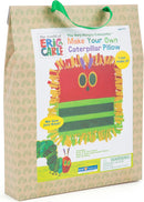 small foot 10665 Bastelset Die kleine Raupe Nimmersatt für EIN buntes Kissen, inkl. Kissenbezug, Filzaugen und Füllmaterial, in praktischer Tragetasche, fördert die Kreativität