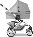 ABC Design Universal Moskitonetz – Insektenschutz für Kinderwagen, Sportwagen & Buggy – feinmaschig – Farbe: black