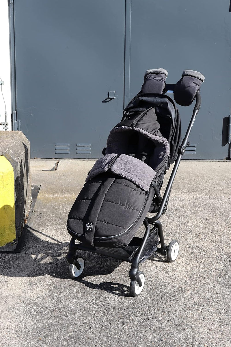 KAISER 65665325 MILA Thermo-Fußsack, black melange