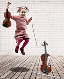 small foot Violine "Klassik" aus Kunststoff, in Holzoptik, inkl. schwarzem Bogen, Musikinstrument ab 4 Jahren, 7027