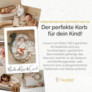 Wickelkorb Baby mit Reise Wickelauflage, Weiche, tragbare, wasserabweisende Hülle Babykorb - Geschenke für Baby