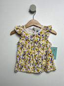 Top with ruffled sleeves - 80 - petit bateau