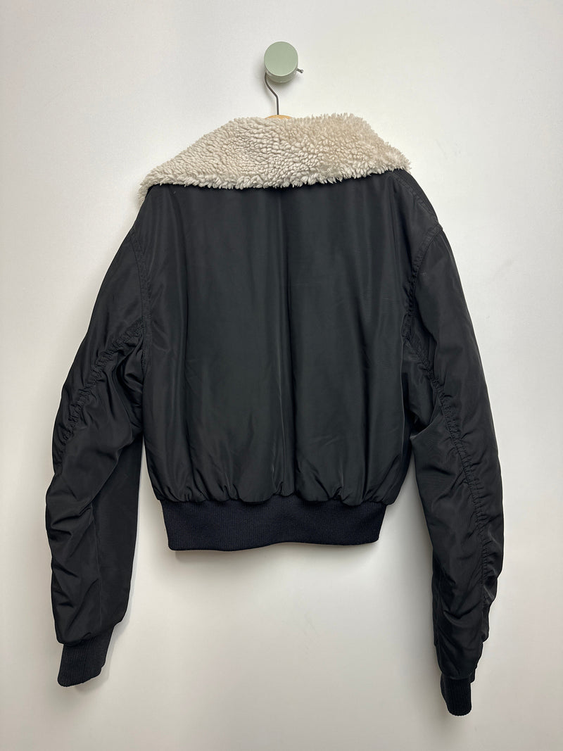 Bomberjacke mit Teddykragen • 152 • h&m