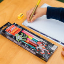 Silberner Roboter 6 Jumbo doppelseitige Spezialstifte