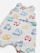 3 er Set Romper / Strampler - Gr. 74 (Next Baby)