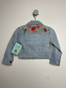 Jeans Komi Jacke & Rock Blumen • 86 • true vintage